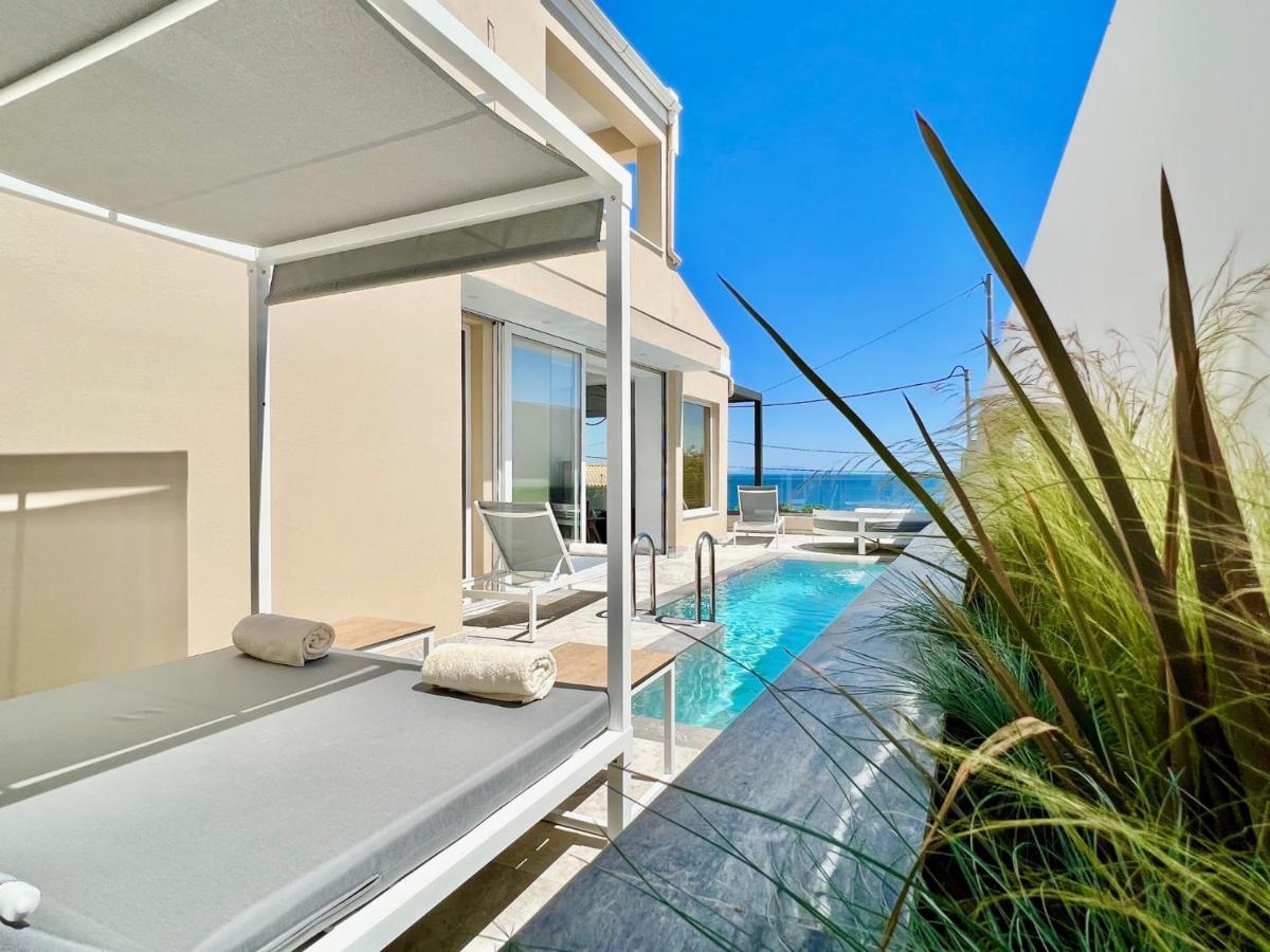 Luxury Villa Barbati Sun With Private Pool By Dadovillas Buitenkant foto